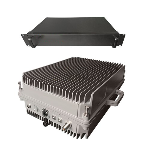  汝城350M PDT消防集群警用数字光纤直放站近远端机