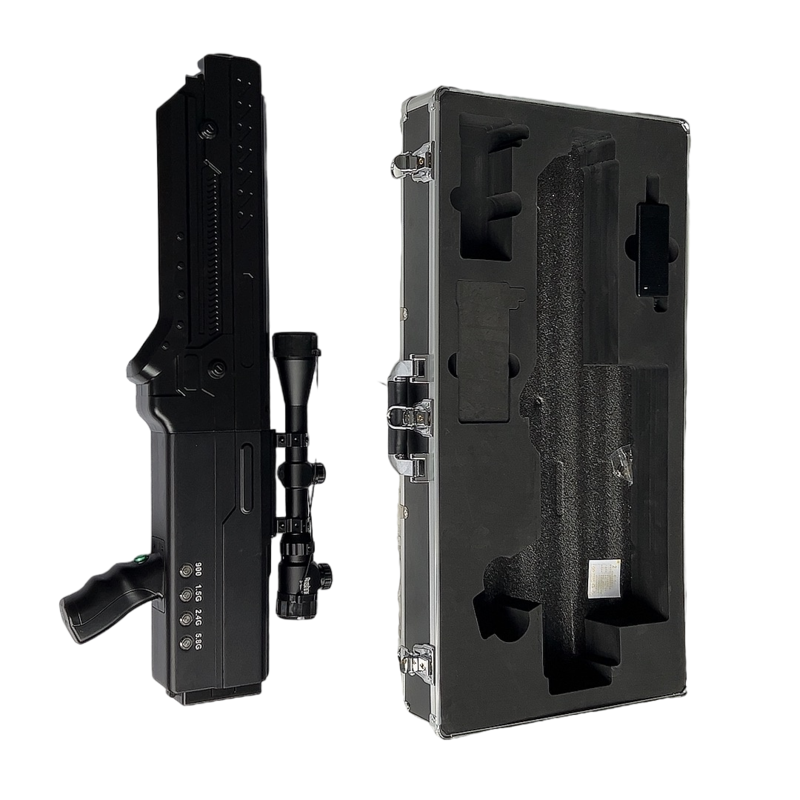  汝城手持便携式枪型低空防御反制四通道A型