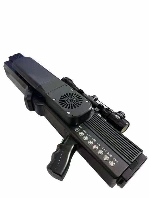  汝城手持便携式枪型低空防御反制八通道