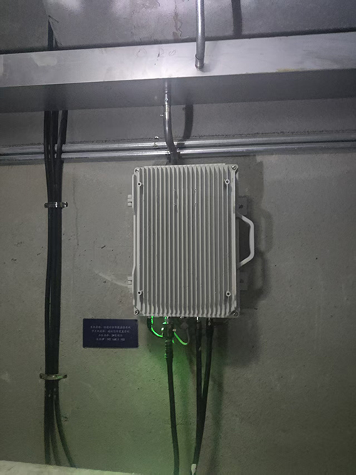  汝城电力管廊覆盖漏缆方式案例